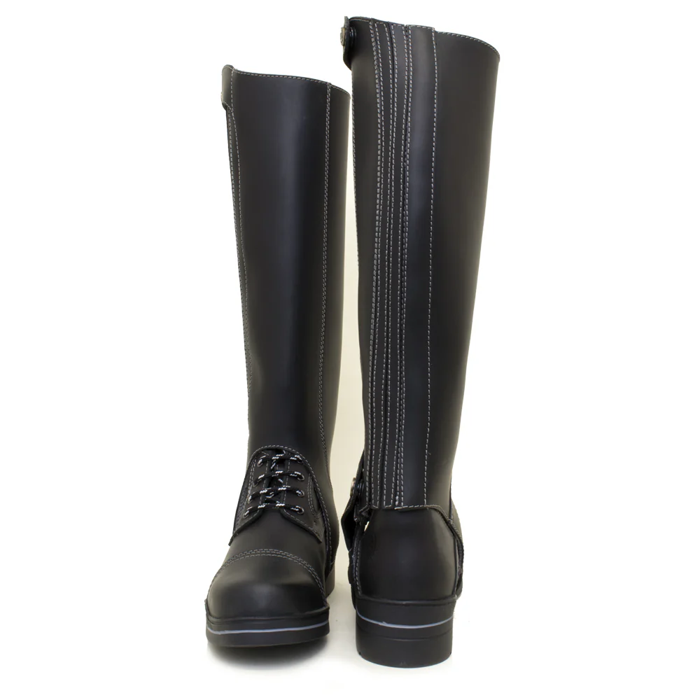 Kentucky Half-Chaps - Black -  Second and Sample - Short 40cm / Standard 39cm 467b - Image 3