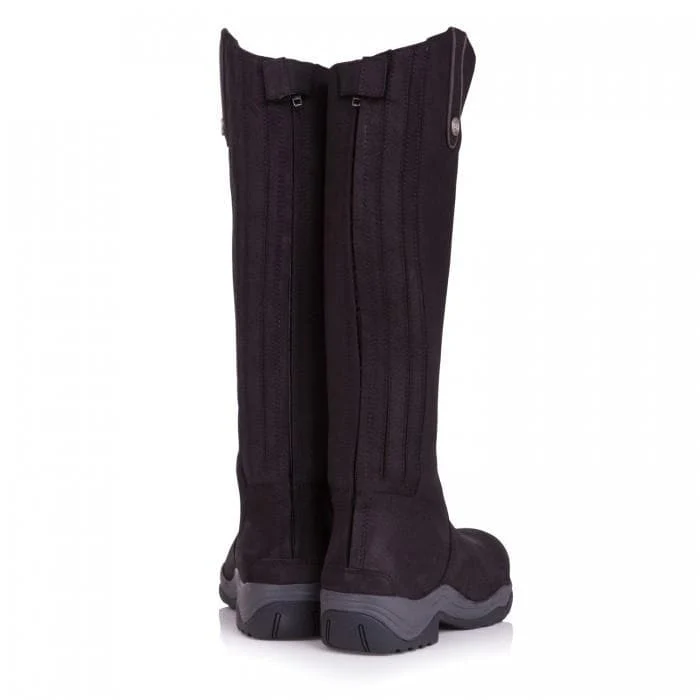 Montana Riding Boots - Black - Standard and Wide Calf - Image 4
